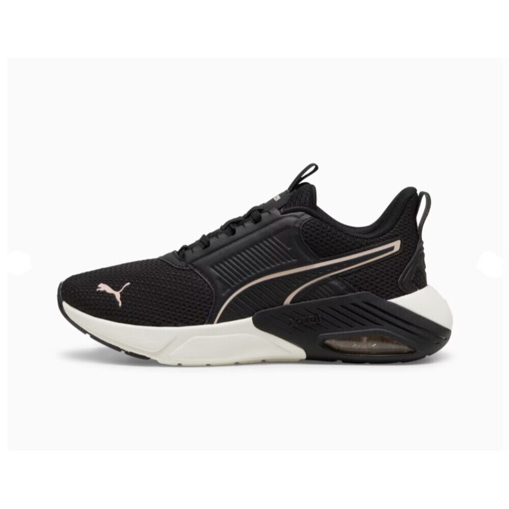 PUMA Women's X-Cell Nova Cross Trainer Sneaker in Black/Rose Quartz Size 10